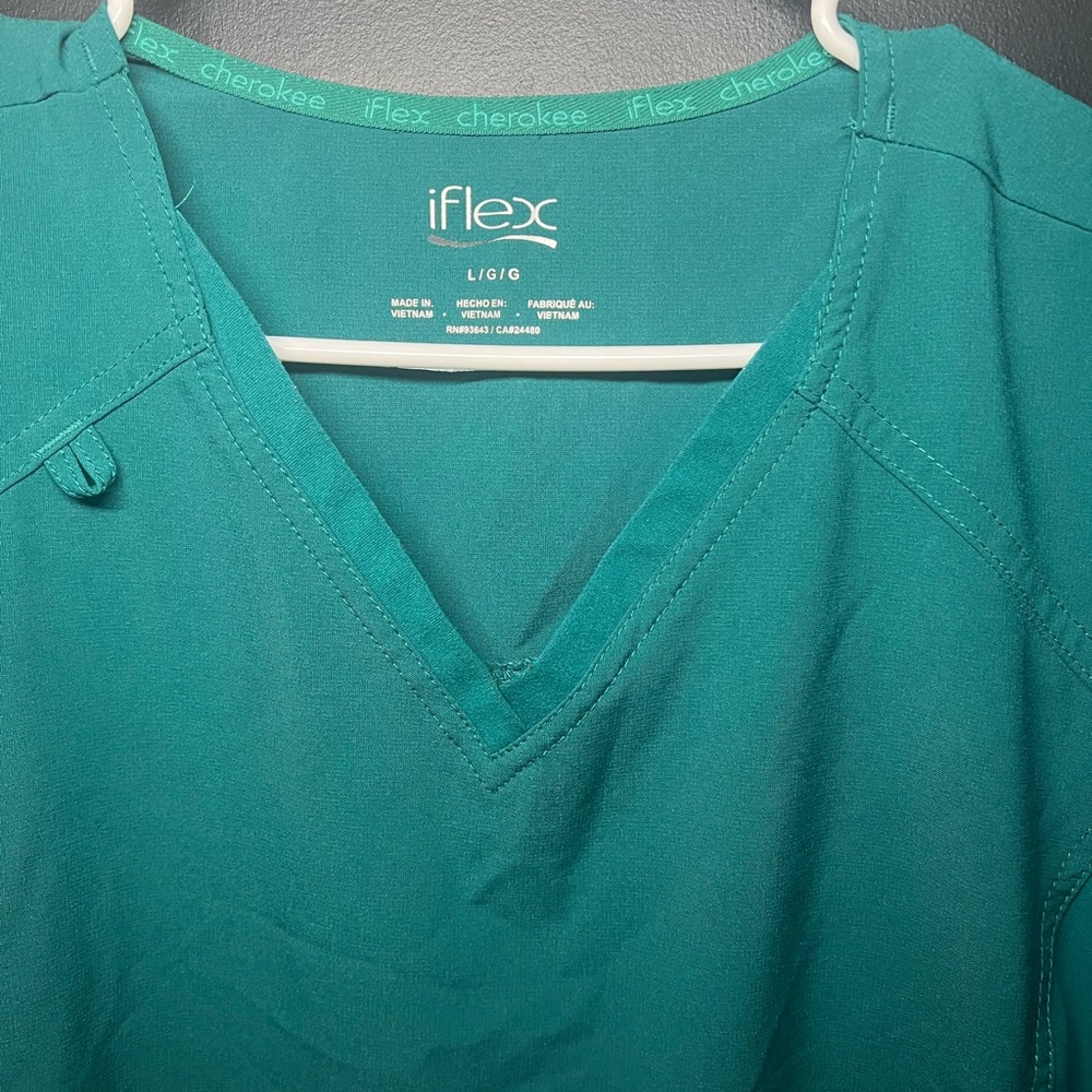 Green Scrub Top